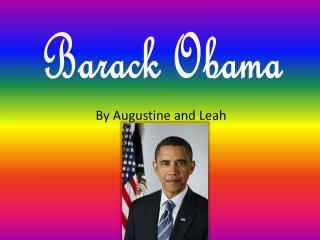 By Augustine and Leah