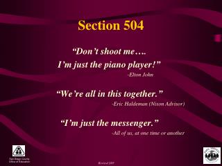 Section 504