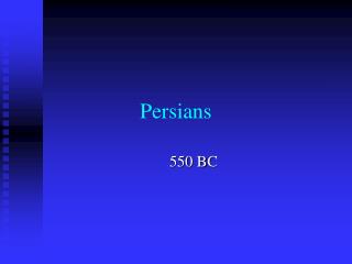 Persians