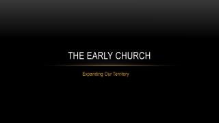 The Early Church