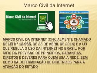 Marco Civil da Internet