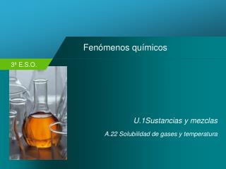 Fenómenos químicos