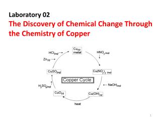 Laboratory 02 The Discovery of Chemical Change Through the Chemistry of Copper