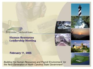 Human Resources Leadership Meeting