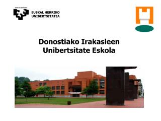 Donostiako Irakasleen Unibertsitate Eskola