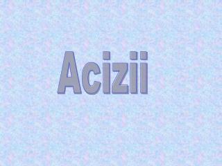 Acizii