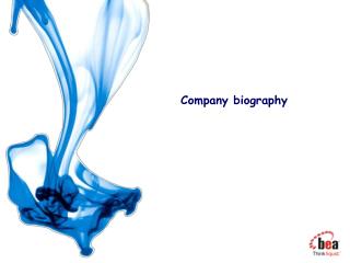 Company biography