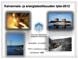 Kaivannais- ja energiateollisuuden tyke-2012