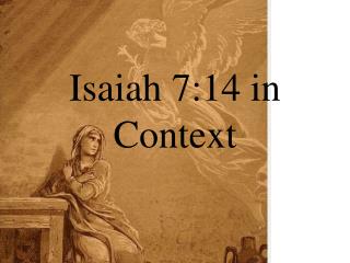 Isaiah 7:14 in Context