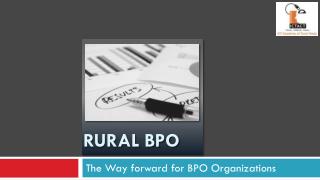 Rural BPO