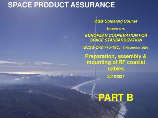 SPACE PRODUCT ASSURANCE