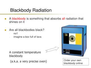 Blackbody Radiation