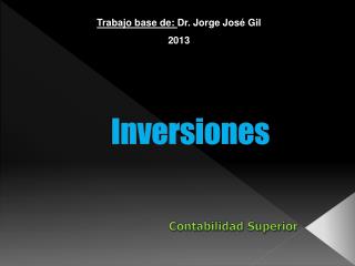 Inversiones