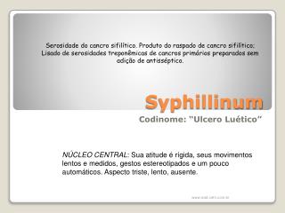 Syphillinum