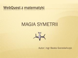 WebQuest z matematyki