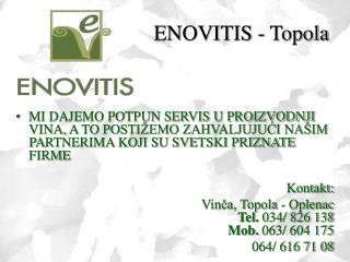 ENOVITIS - Topola