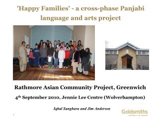 'Happy Families' - a cross-phase Panjabi language and arts project