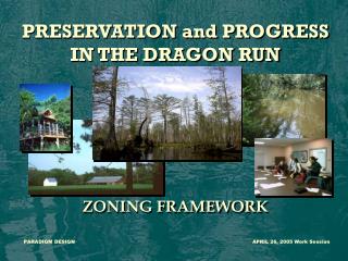 PRESERVATION and PROGRESS IN THE DRAGON RUN ZONING FRAMEWORK