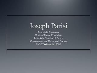 Joseph Parisi