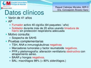 Datos clínicos