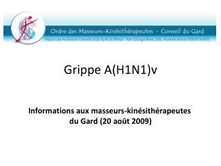 Grippe A(H1N1)v