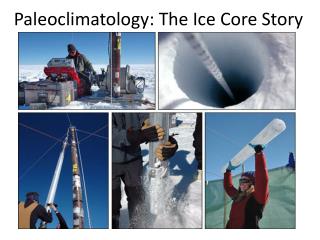Paleoclimatology : The Ice Core Story