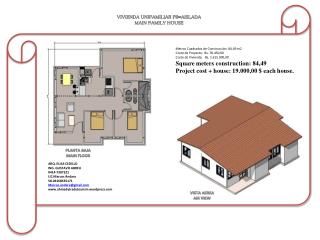 VIVIENDA UNIFAMILIAR PB-AISLADA MAIN FAMILY HOUSE