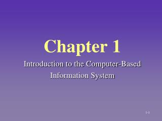 Chapter 1