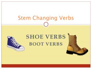 Stem Changing Verbs