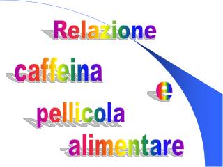 Relazione