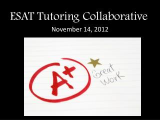 ESAT Tutoring Collaborative