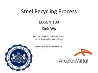 Steel Recycling Process