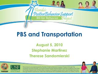 PBS and Transportation
