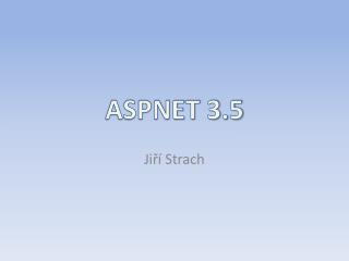 ASPNET 3.5