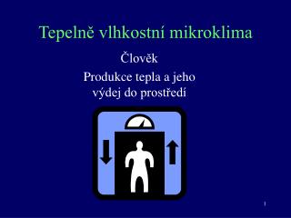 Tepelně vlhkostní mikroklima