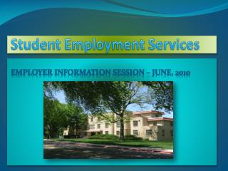 Student Employment Services