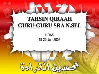 TAHSIN QIRAAh Guru-Guru SRA N.SEL