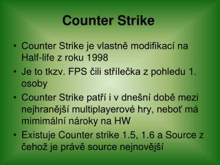 Counter Strike