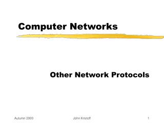 Computer Networks