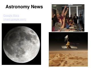 Astronomy News