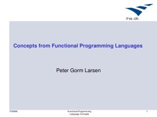 Concepts from Functional Programming Languages