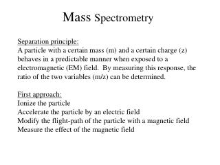 Mass Spectrometry