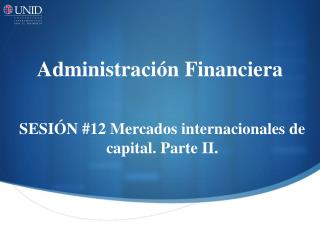 Administración Financiera