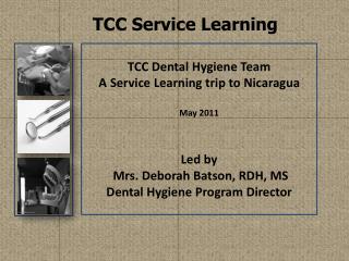TCC Service Learning