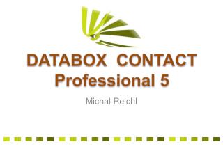 DATABOX CONTACT Professional 5