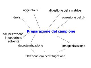 Preparazione del campione