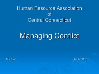 Human Resource Association of Central Connecticut