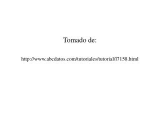 Tomado de: abcdatos/tutoriales/tutorial/l7158.html