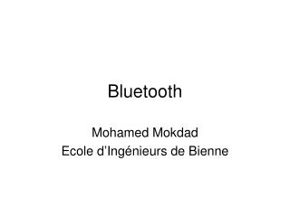 Bluetooth