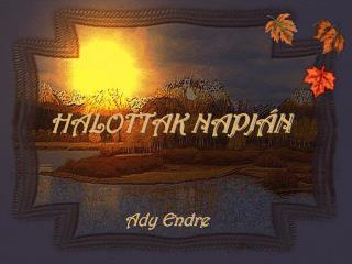 HALOTTAK NAPJÁN